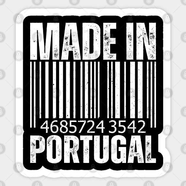 Made in Portugal Vintage Barcode Made In Portugal Vintage Barcode